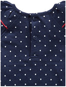 Simple Joys by Carter's Baby Girls Baby 4-Piece Playwear Set, Navy Dot/Red Stripe Bird, 0-3 Months