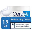 Crema hidratante CeraVe para piel normal a seca | 19 onzas | Sin fragancia |