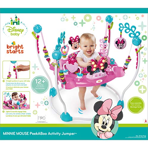 Disney Baby Minnie Mouse 2024 PeekABoo Activity Jumper