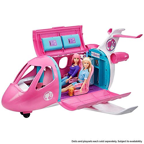 Barbie avióncon asientos reclinables