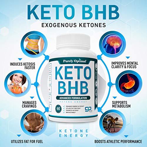 Suplemento Keto BHB para mujeres y hombres - Suministro para 30 días