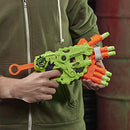 NERF Zombie Strike Alternator Blaster -- Fires 3 Ways -- Includes 12 Official Zombie Strike Elite Darts - for Kids, Teens, Adults