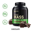 Optimum Nutrition Serious Mass Weight Gainer Protein Powder, Vitamin C, Zinc and Vitamin D for Immune Support, Chocolate, 6 Pound (Packaging May Vary)