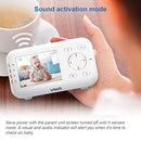 VTech VM3252 Video Baby Monitor with 1000ft Long Range, Auto Night Vision, 2.8” Screen, 2-Way Audio Talk, Temperature Sensor, Power Saving Mode, Lullabies and Wall-mountable Camera with bracket