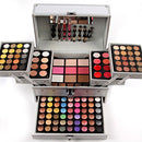 Pure Vie 132 Colors All in one Makeup Gift Set including 94 Highly Pigmented Shimmer and Matte Eyeshadow palette, 12 Concealer, 12 Lip Gloss, 3 Face Powder, 3 Blush, 3 Contour Shade, 5 Eyebrow powder