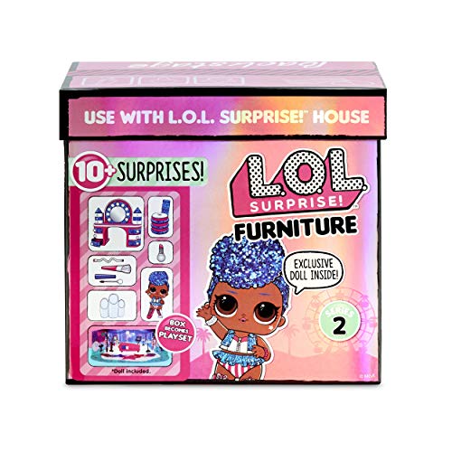 L.O.L. Surprise! Furniture Backstage with Independent Queen & 10+ Surprises