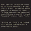 Optimum Nutrition Micronized Creatine Monohydrate Powder, Unflavored, Keto Friendly, 120 Servings (Packaging May Vary)