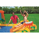 Intex Dinosaur Inflatable Play Center, 98in X 75in X 43in, for Ages 2+