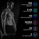 Suplemento energético antes del entrenamiento para hombres y mujeres