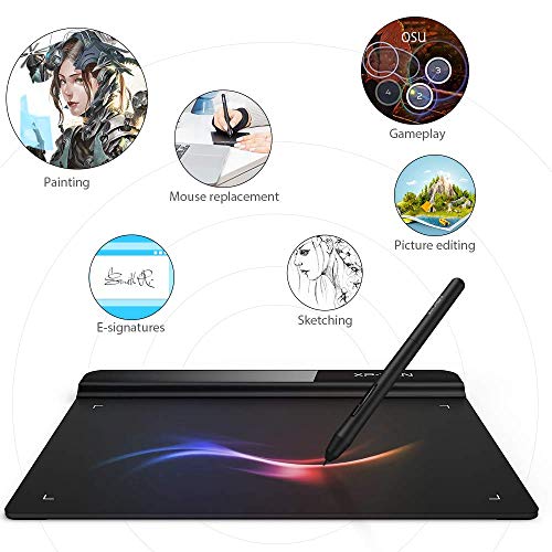 XP-Pen StarG640 6x4 Inch Ultrathin Tablet Drawing Tablet Digital Graphics Tablet with Battery-Free Stylus(8192 Levels Pressure)