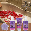 Draizee Home Spa Gift Set Luxurious 5 Piece Home Relaxation Lavender and Grape Fragrance Gift Basket for Women, Girlfriend -