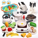 Juguete de cocina con juego de utensilios de cocina