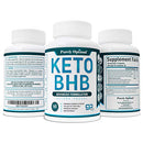 Suplemento Keto BHB para mujeres y hombres - Suministro para 30 días