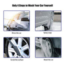 Hidrolavadora a presión eléctrica 3000 PSI portátil con 5 boquillas