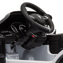 TOBBI Kids Ride On Car Maserati 12V Rechargeable Toy Vehicle w/ MP3 Remote Control White