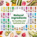 Dermal Korea mascarilla facial de cara con colageno