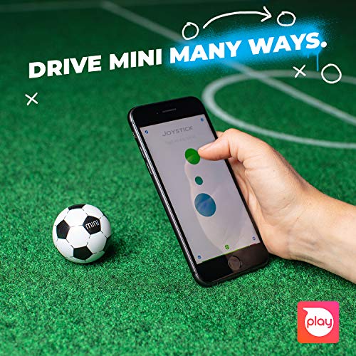 Sphero M001SRW Mini Soccer: App-Enabled Programmable Robot Ball - STEM Educational Toy for Kids Ages 8 & Up - Drive, Game & Code with Play & Edu App