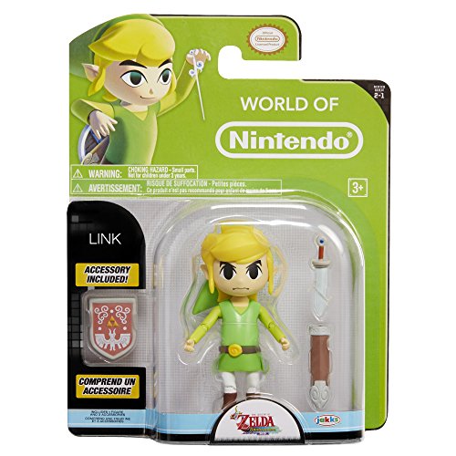 World of Nintendo 91453 4" Link Wind Waker HD Action Figure
