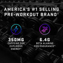 Suplemento energético antes del entrenamiento para hombres y mujeres