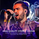 TOZO T10 Bluetooth 5.0 Wireless Earbuds with Wireless Charging Case IPX8 Waterproof TWS Stereo Headphones in Ear Built in Mic Headset Premium Sound with Deep Bass for Sport Black