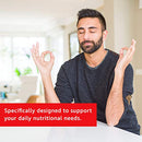 GNC Mega Men One Daily Multivitamin for Men, 60 Count, Take One A Day for 19 Vitamins and Minerals, Supports Muscle Performance, Energy, Metabolism, Brain, and Immune System