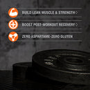 WheyProteína súper avanzada, sin gluten, chocolate, 5 libras