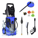 Hidrolavadora a presión eléctrica 3000 PSI portátil con 5 boquillas