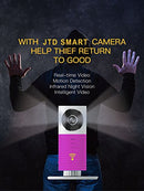 JTD Smart Wireless IP WiFi DVR Security Surveillance Camera with Motion Detector Two-Way Audio & Night Vision Best Security Camera Baby Monitor for Your Baby,Home, Pet or Business (Baby Pink)
