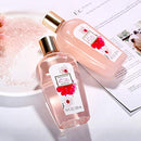 Bath Gift Sets for Women- Luxury 11pcs Spa Gift Baskets with Cherry Blossom Scent Shower Gel, Body Lotion, Reed Diffuser in Pink Tote Bag, Great Women Gift Idea for Valentine's Day Birthday Christmas