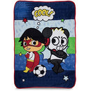 Franco Kids Bedding Super Soft Plush Throw, 46" x 60", Ryan's World