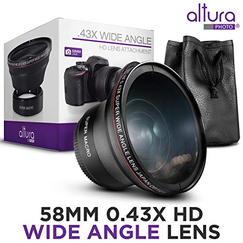 58MM 0.43x HD Wide Angle Lens