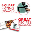 Freidora de aire eléctrica de lujo