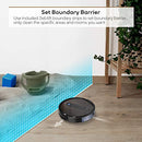 Coredy R750 Robot Vacuum Cleaner, Compatible with Alexa, Mopping System, Boost Intellect, Virtual Boundary Supported, 2000Pa Suction, Super-Thin, Upgraded Robotic Vacuums, Cleans Hard Floor to Carpet