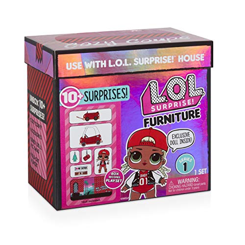 L.O.L. Surprise! Furniture Cozy Coupe with M.C. Swag & 10+ Surprises