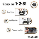Olla multifuncional de cocción lenta 2-8 tazas