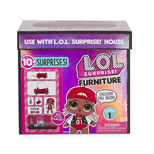 L.O.L. Surprise! Furniture Cozy Coupe with M.C. Swag & 10+ Surprises