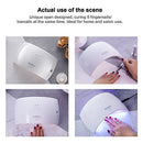 SUNUV 24W UV Light LED Nail Dryer Curing Lamp for Fingernail & Toenail Gels Based Polishes with Sensor, 30s 60s Timer SUN9C (Pink)