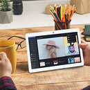 Tableta Android de 10.1 pulgadas con 2GB + 32GB, tabletas telefónicas 3G y tarjeta SIM dual y cámara dual de 2MP + 5MP