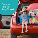 Summer 3Dlite Convenience Stroller, Teal – Lightweight Stroller with Aluminum Frame, Large Seat Area, 4 Position Recline, Extra Large Storage Basket – Infant Stroller for Travel and More