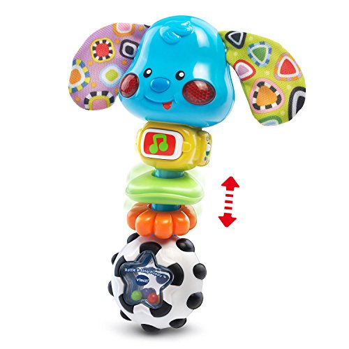 VTech Baby Rattle and Sing Puppy,Multicolor