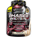 MuscleTech Phase8 Protein Powder, Sustained Release 8-Hour Protein Shake, Vanilla, 4.6 Pound