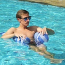 FindUWill 2-Pack Premium Swimming Pool Float Hammock, Multi-Purpose Inflatable Hammock