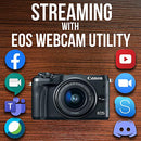 Canon EOS M6 Mark II Mirrorless Digital Compact Camera + EF-M 15-45mm F/3.5-6.3 IS STM + EVF Kit, Silver