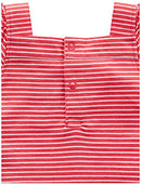 Simple Joys by Carter's Baby Girls Baby 4-Piece Playwear Set, Navy Dot/Red Stripe Bird, 0-3 Months