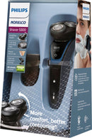 Philips Norelco - 5300 Wet/Dry Electric Shaver - Black/Navy Blue