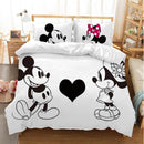 Lovely Soft Adult/kids Minnie Bedding Set Girls Duvet Cover Bed Sheet Cartoon Pattern Full Queen Twin Bed Linen PillowCase Gifts