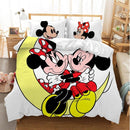 Lovely Soft Adult/kids Minnie Bedding Set Girls Duvet Cover Bed Sheet Cartoon Pattern Full Queen Twin Bed Linen PillowCase Gifts