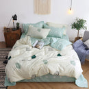 Cartoon Clouds Print Bed Cover Set Kids Girl Duvet Cover Adult Child Bed Sheets And Pillowcases Comforter Bedding Set 61038