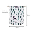 New 1PC Foldable Laundry Basket Large Capacity Laundry Hamper Dirty Clothes Storage Organizer Bucket Homehold Storage Bag