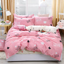 Solstice Home Textile Girl Kids Bedding Set Honey Peach Pink Duvet Cover Sheet Pillowcase Woman Adult Bed Linens King Queen Full